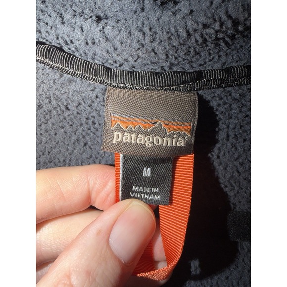 Patagonia Worn Wear Tin Shed Jacket In Ink Black Size M Outdoor Comfort Gorpcore - Picture 4 of 6